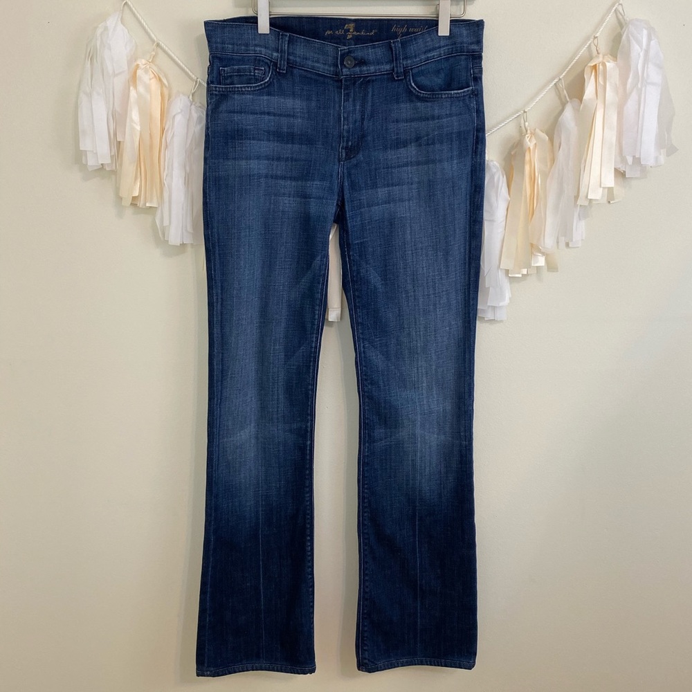 7 FOR ALL MANKIND High Waist Bootcut Jeans